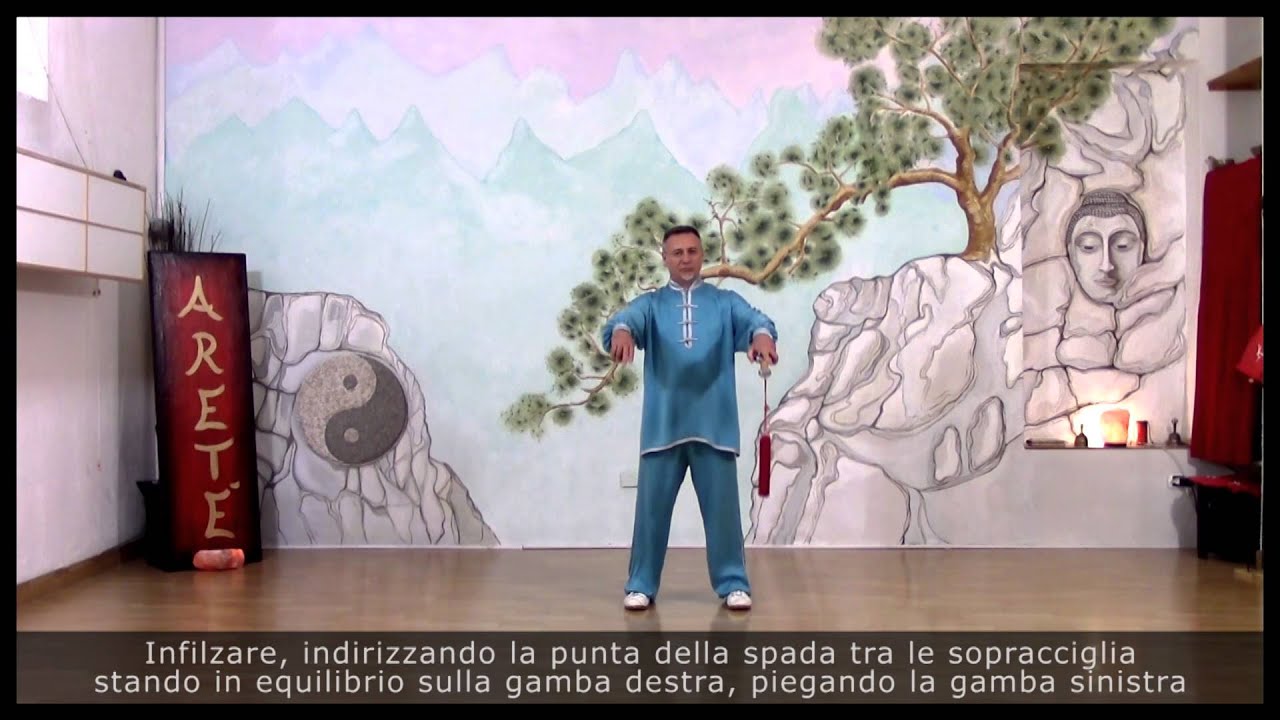 Forma 8 Spada Taiji Yang - Massimo Frosi - Tai Chi online - Area download video