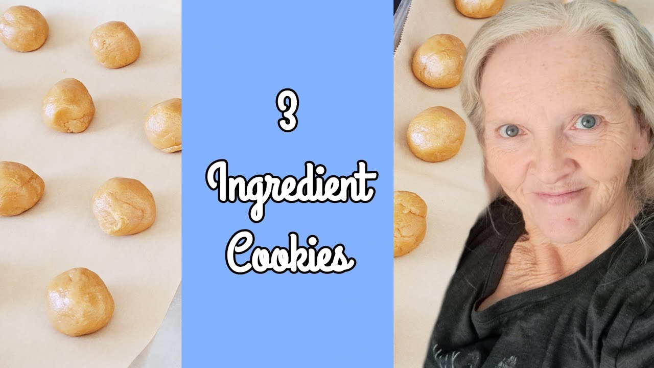 Хочется чего-нибудь вкусненького 😋 Готовим вместе - печенье с низким содержанием сахара из 3 ингр...
