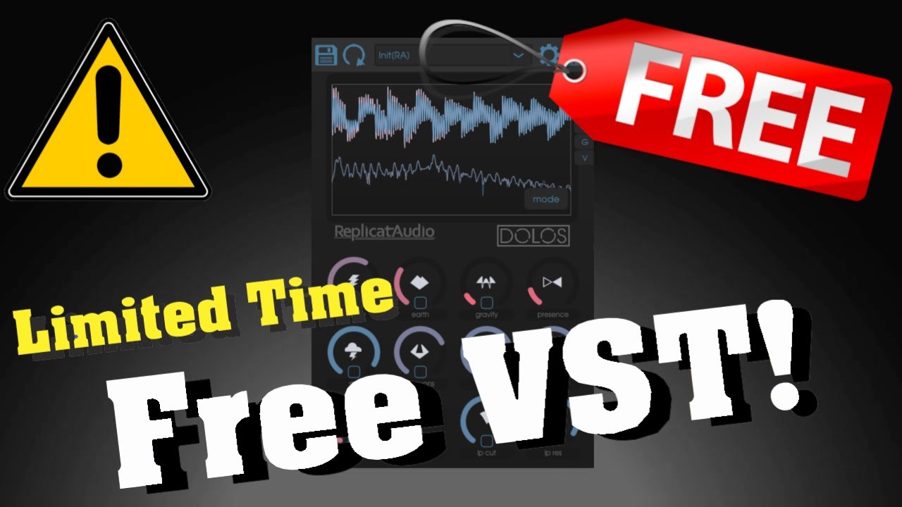 【Limited Time Free!】$35&rarr;$0! Best Free Wave Morphing Distortion Plugin for EDM? Dolos, ReplicatAudio