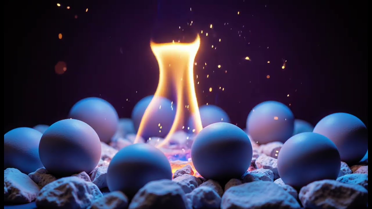 🔥 Crackling Fire Black Screen – Insomnia Relief & Nighttime Relaxation