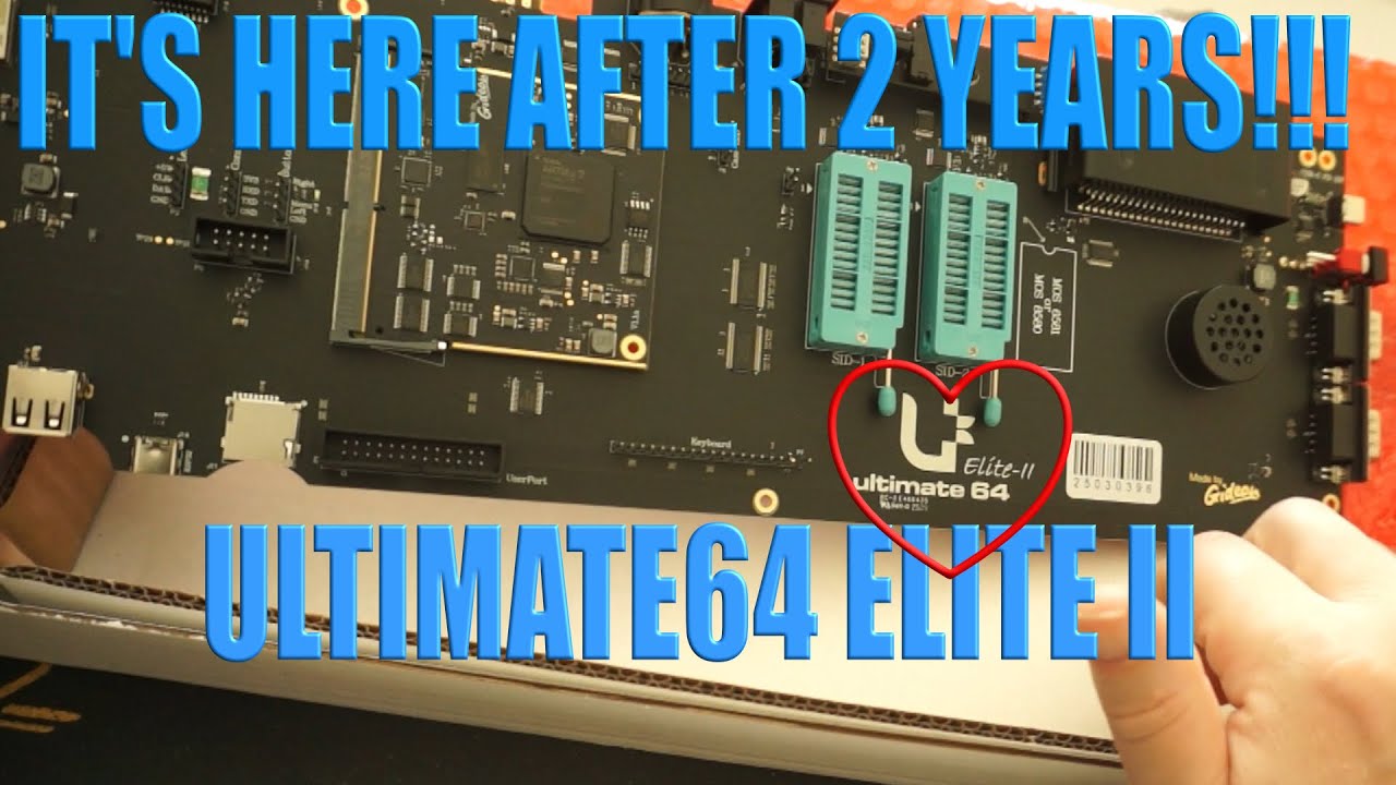 Совершенно новый Commodore Ultimate64 ELITEII