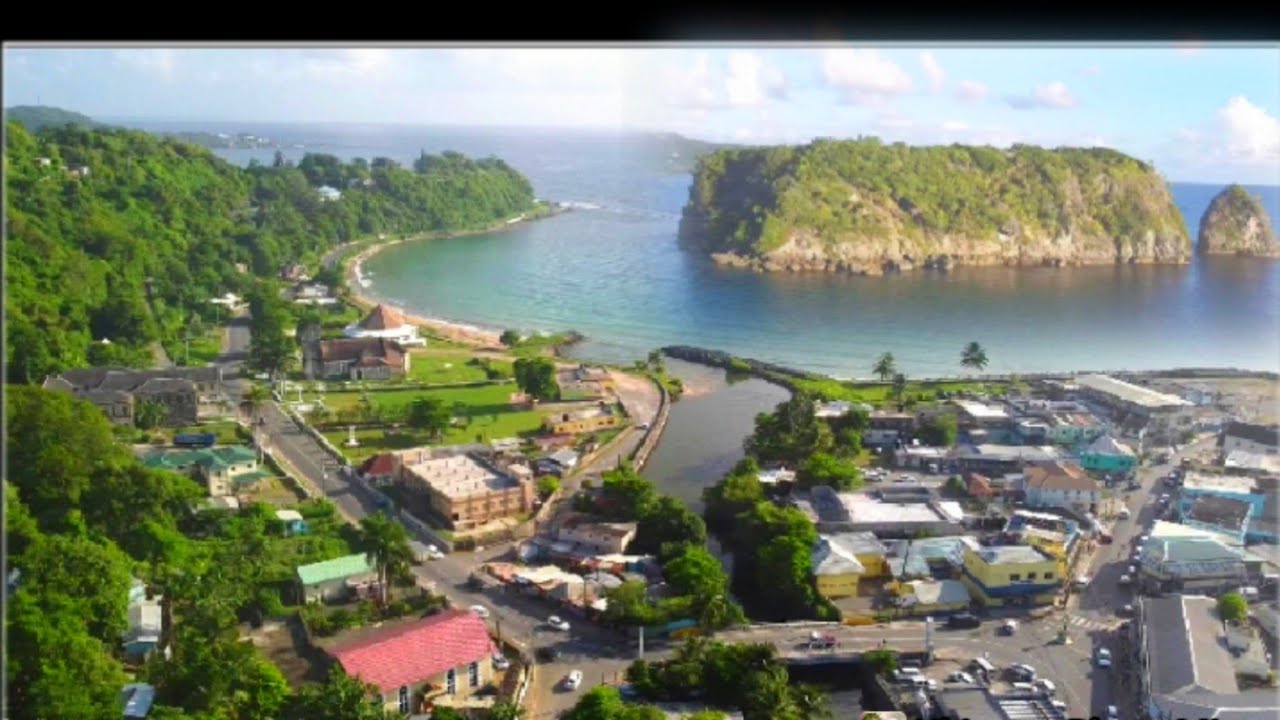 ЯМАЙКА ТАК ПРЕКРАСНА МОЙ РОДНОЙ ГОРОД ПОРТ МАРИЯ СЕНТ-МЭРИ. ВИДЕО С ДРОНА DJI.