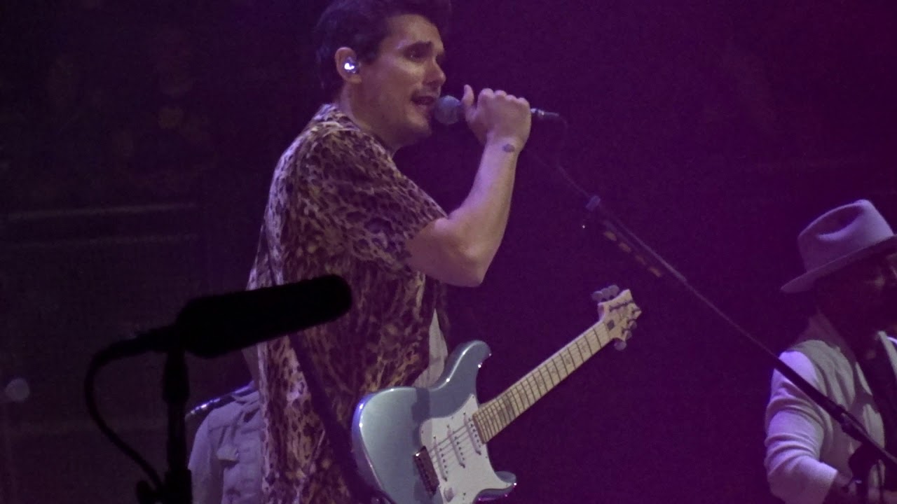 If I ever get around a living - live - John Mayer