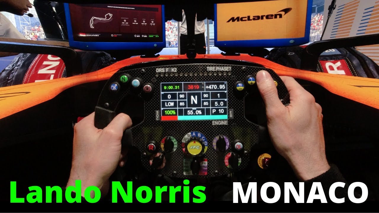 Lando Norris - Mclaren @ Monaco - F1 Codemasters 2020 | ITR Wheel - Fanatec Podium DD2 - Simracing