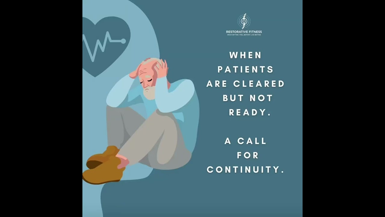 When you&rsquo;re medically cleared, but not quite ready.