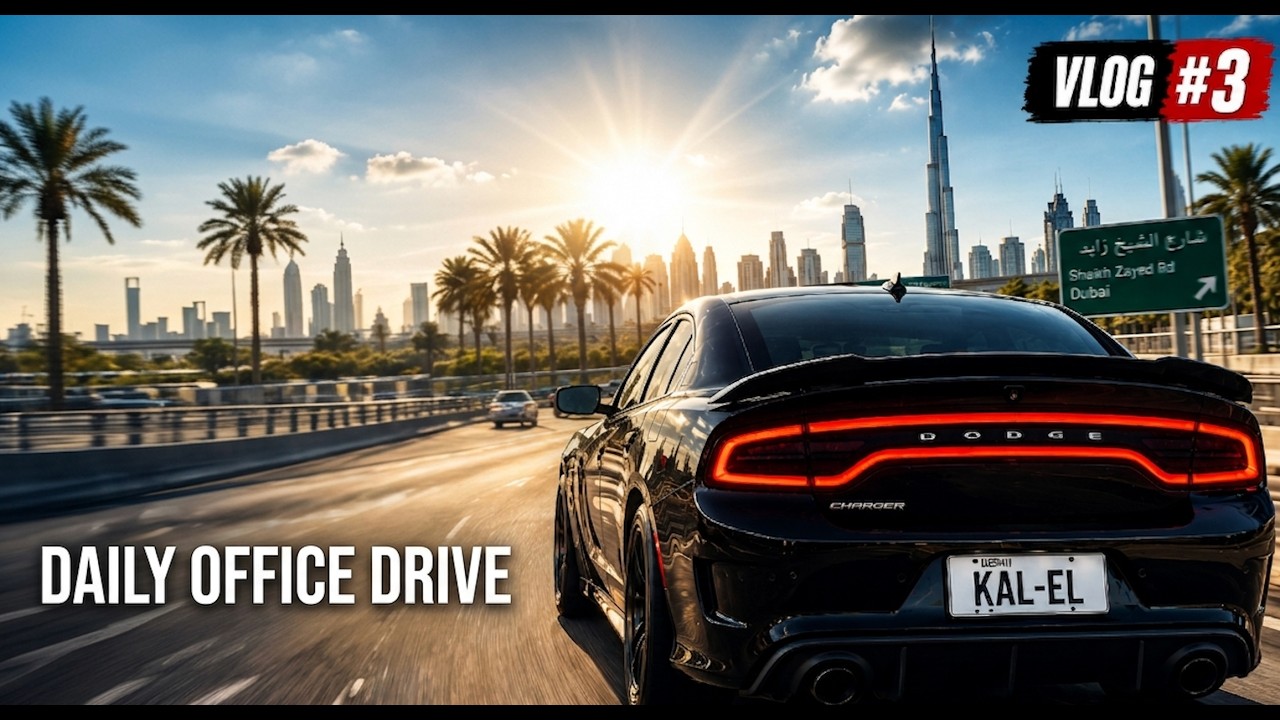 Morning Office Drive with KAL-EL | Cinematic Car Vlog #3