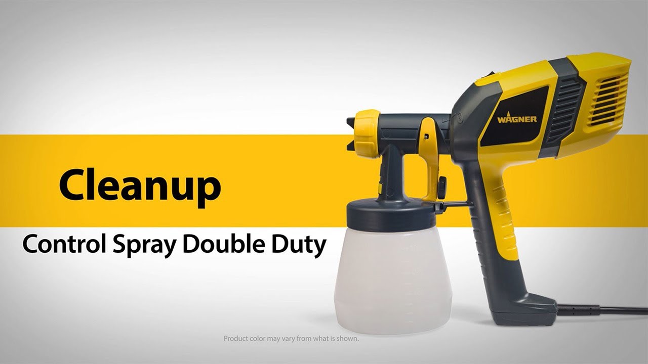 Wagner Control Spray Double Duty Cleanup