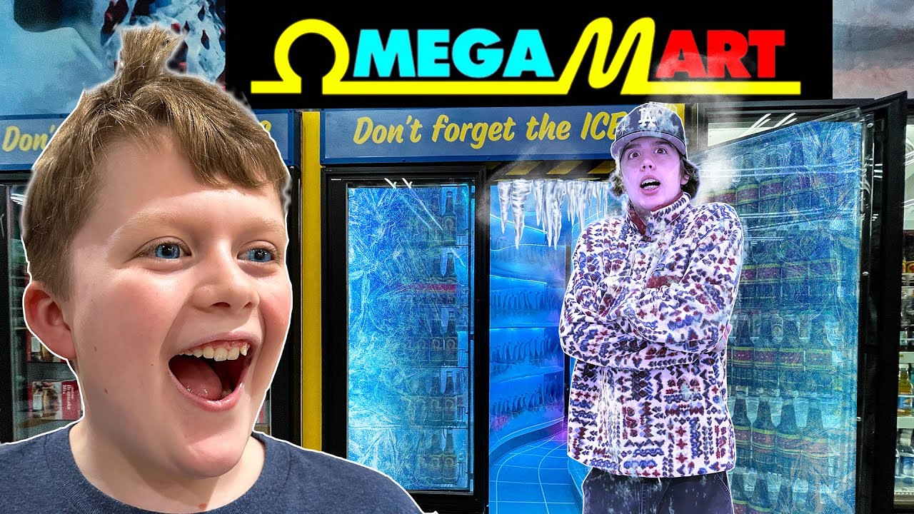 We Accidentally Walked in to the Forbidden Freezer in the Omega Mart Supermarket!