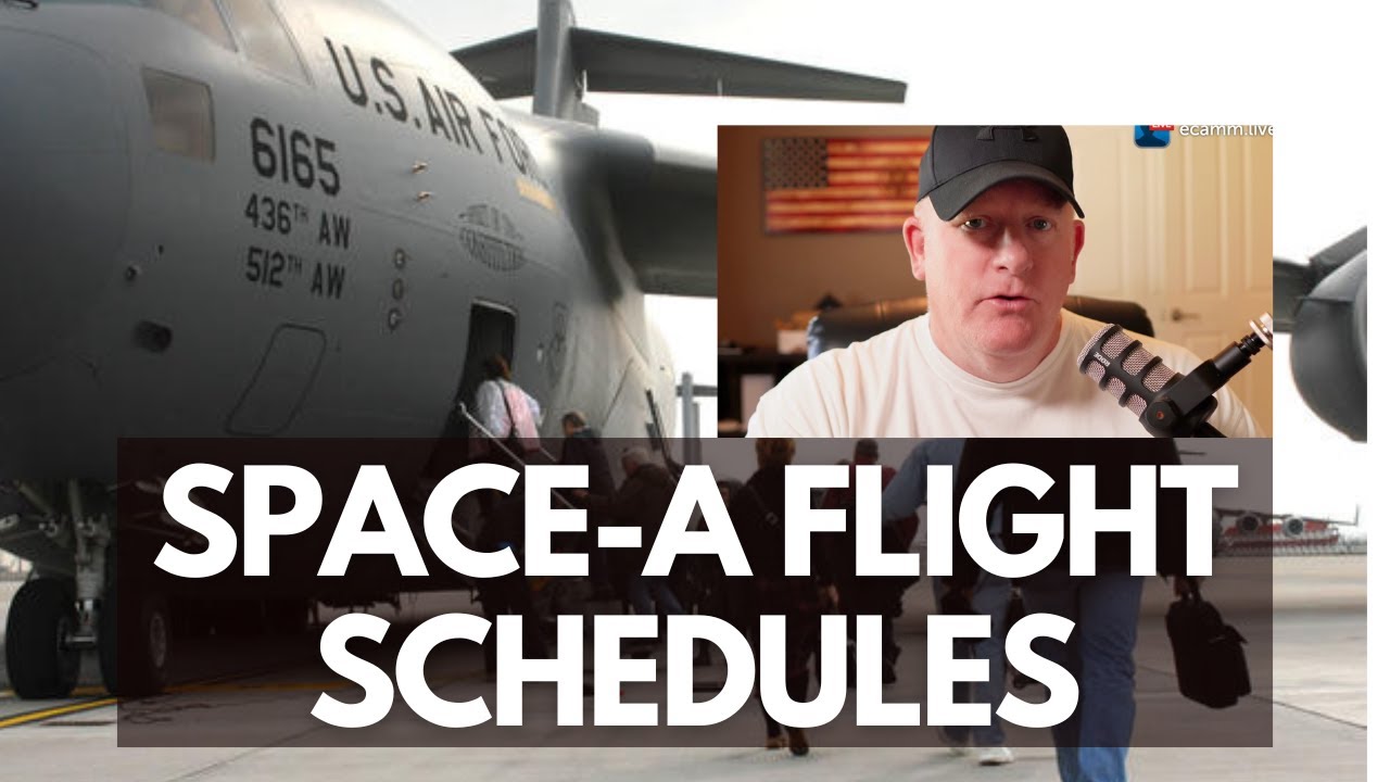 HOW TO FIND AND READ SPACE-A FLIGHT SCHEDULES | Flying Military Space-A Doesn't Have to be Difficult