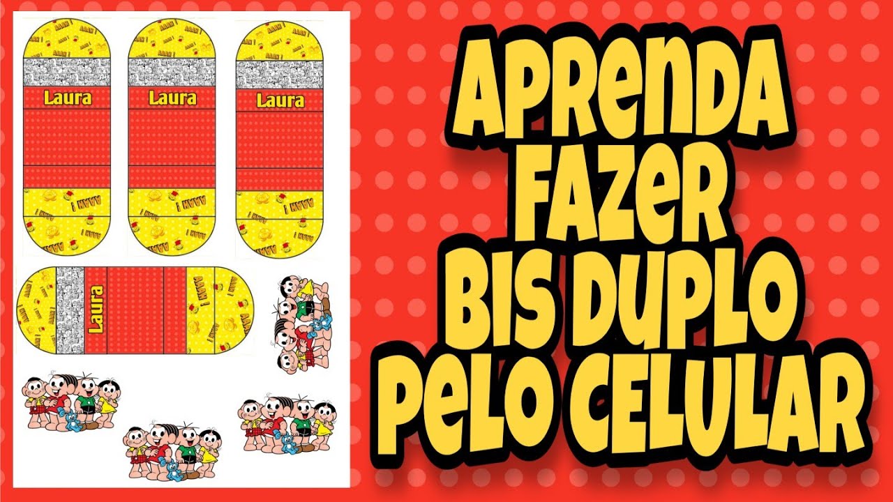 Aprenda fazer Bis duplo pelo celular