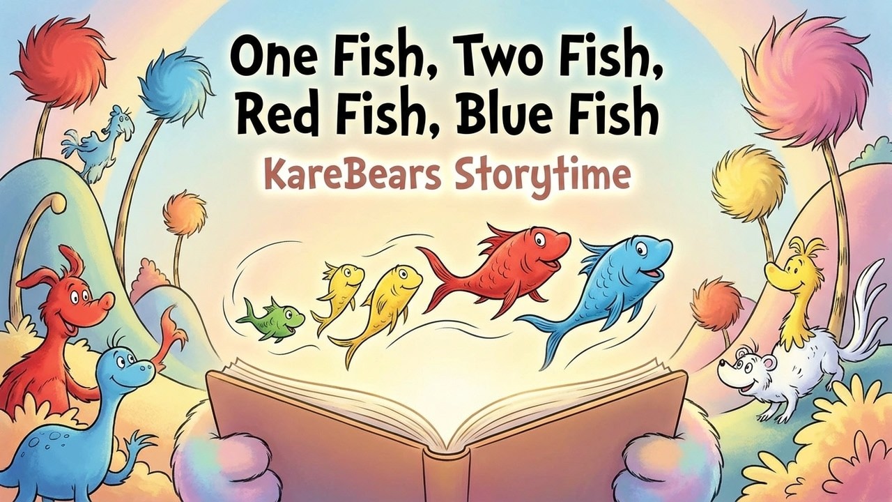 One Fish, Two Fish, Red Fish, Blue Fish | Classic Dr. Seuss | Official Storytime