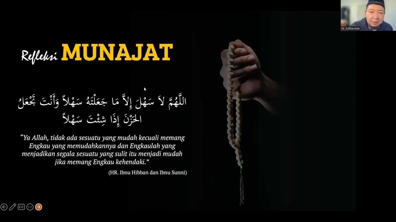 WEBINAR HOLISTIC ABJADIYAH SUCCESSFUL RAMADHAN SESI 2 - BERSAMA UST. M. ZULFIKARULLAH - PERTEMUAN 7