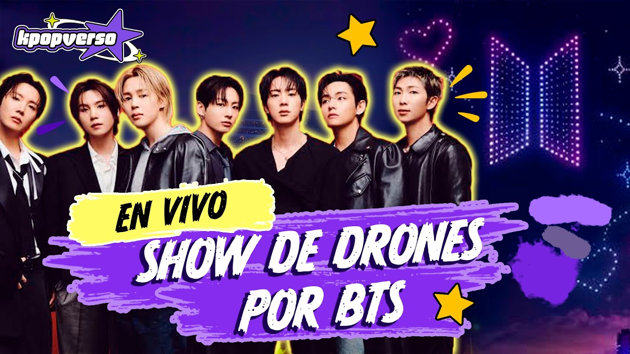 BTS en Per&uacute;: As&iacute; se vivi&oacute; el show de drones  | Kpopverso