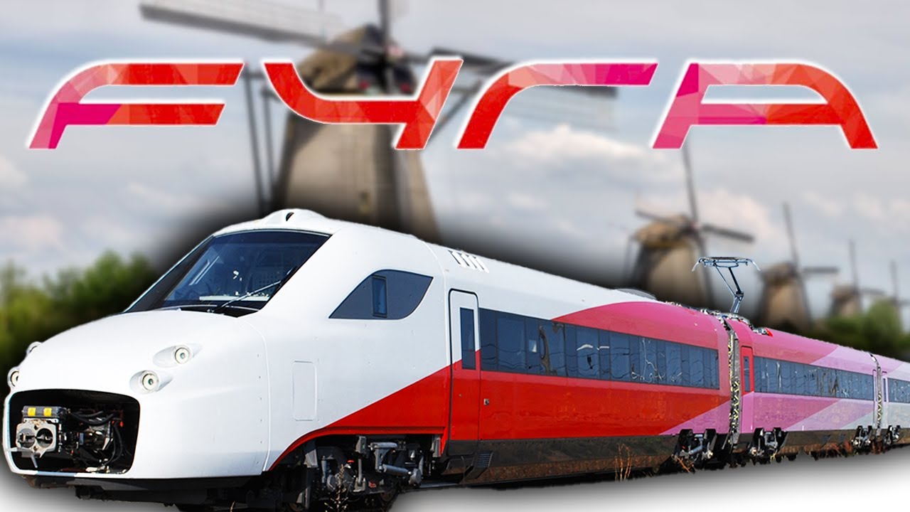 De Trein // FYRA v250 // De slechtste Nederlandse TREIN ooit !!