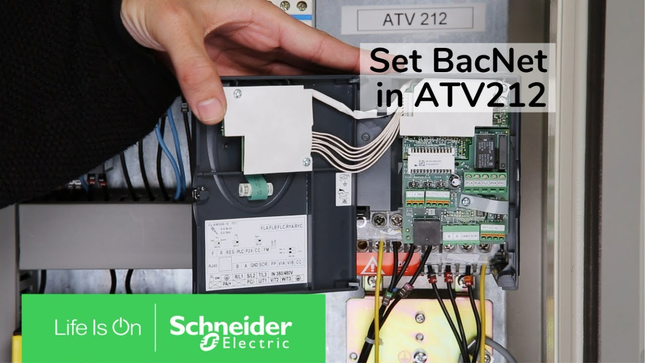 How to Set BacNet Communication in ATV212 | Schneider Electric Support