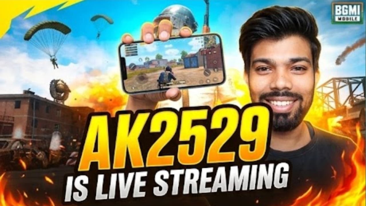 BGMI ❤️ Ajay gaming Live streaming of AK2529