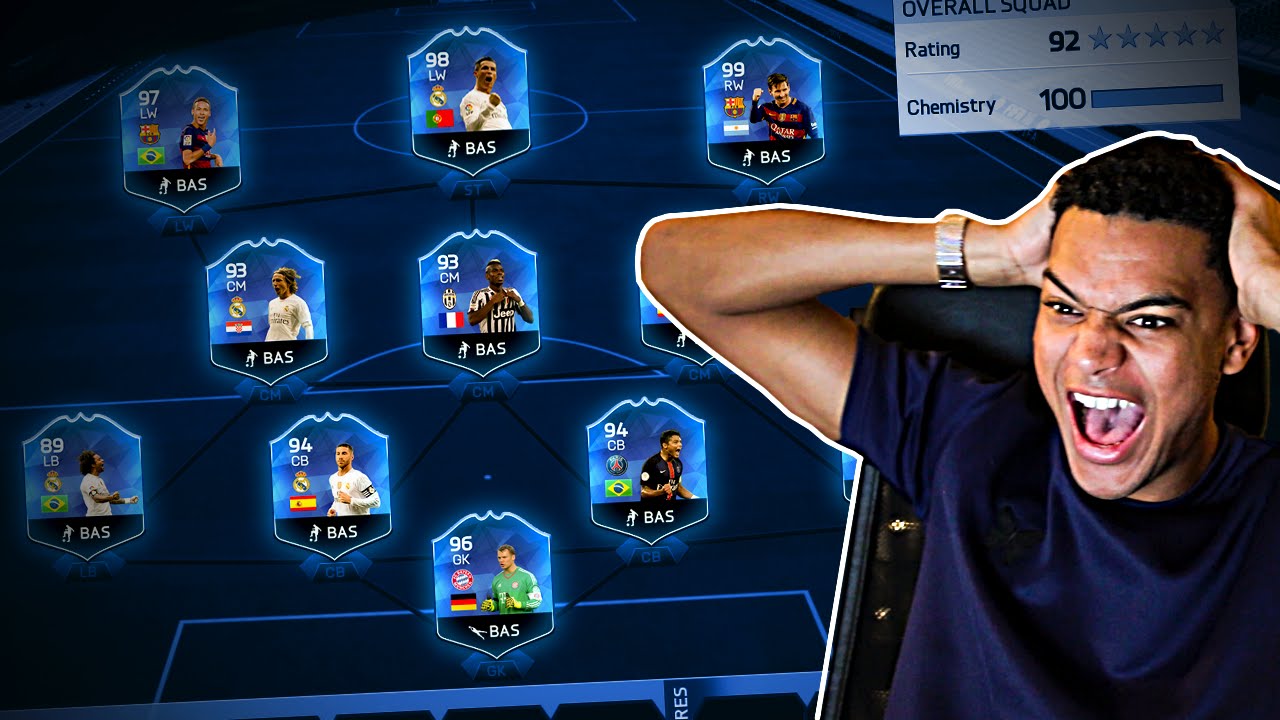 FIFA 16 FULL TOTY TEAM!! 30 MILLION COINS!!