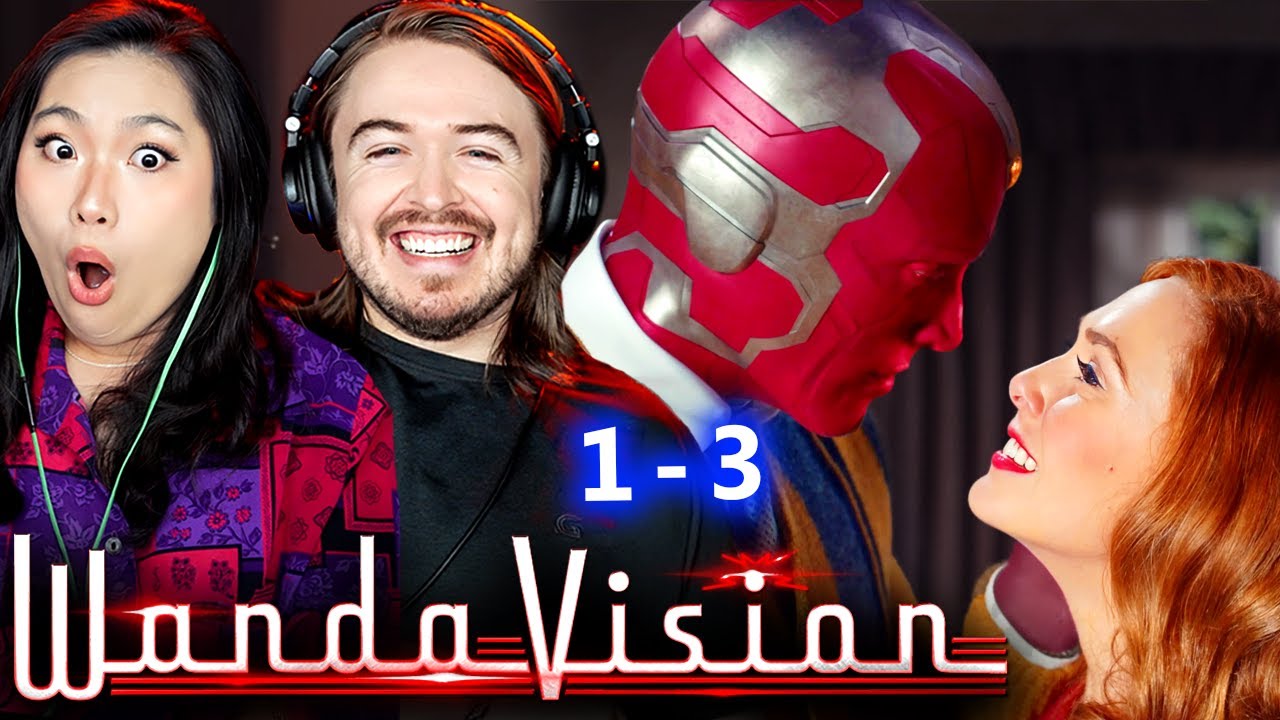 **WTF IS THIS SHOW?!** WandaVision (2021) Episodes 1-3 FIRST TIME WATCHING