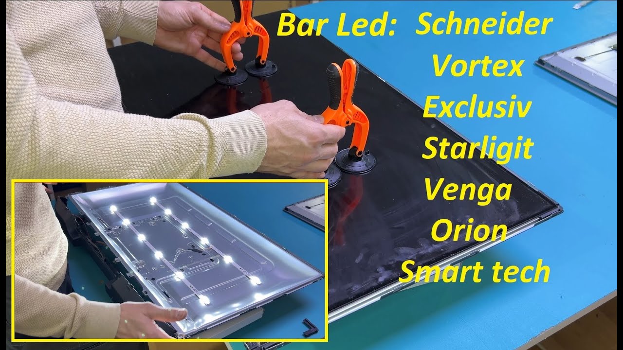 Inlocuire barete led Tv, cateva sfaturi utile