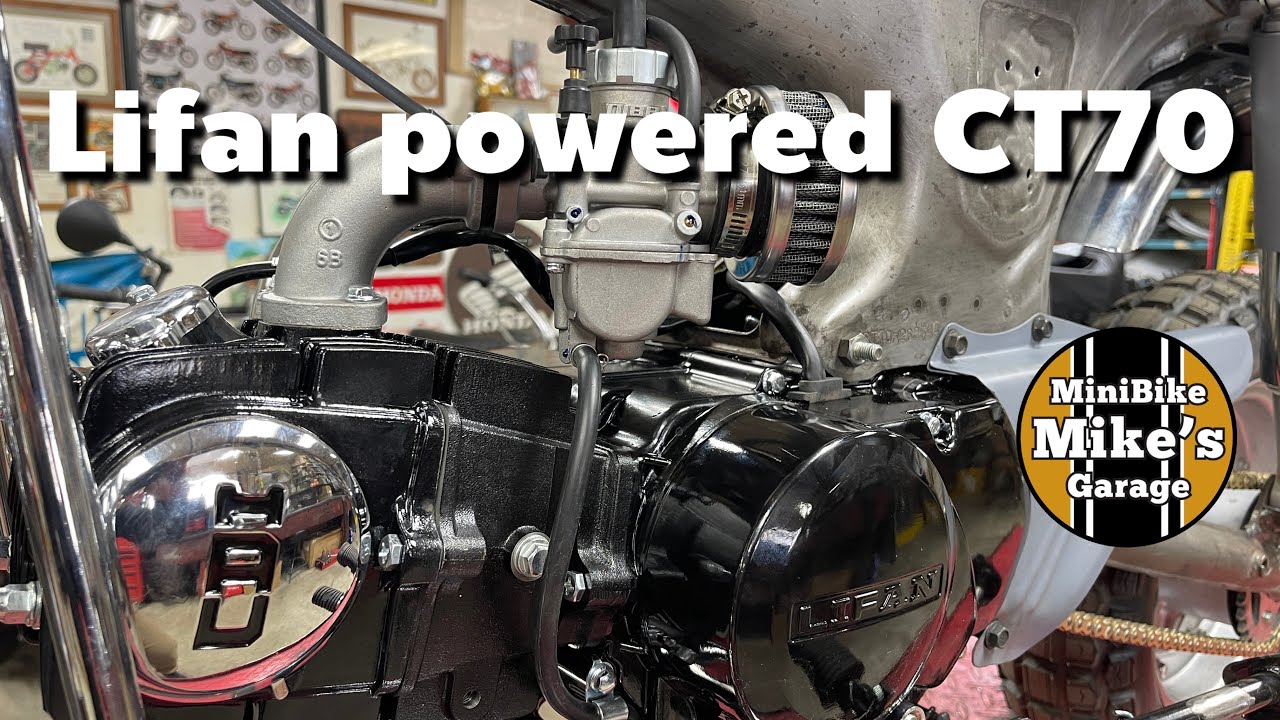 Honda CT70 от Moab. Новый Lifan 125cc вызывает головную боль. Видео сборки №6