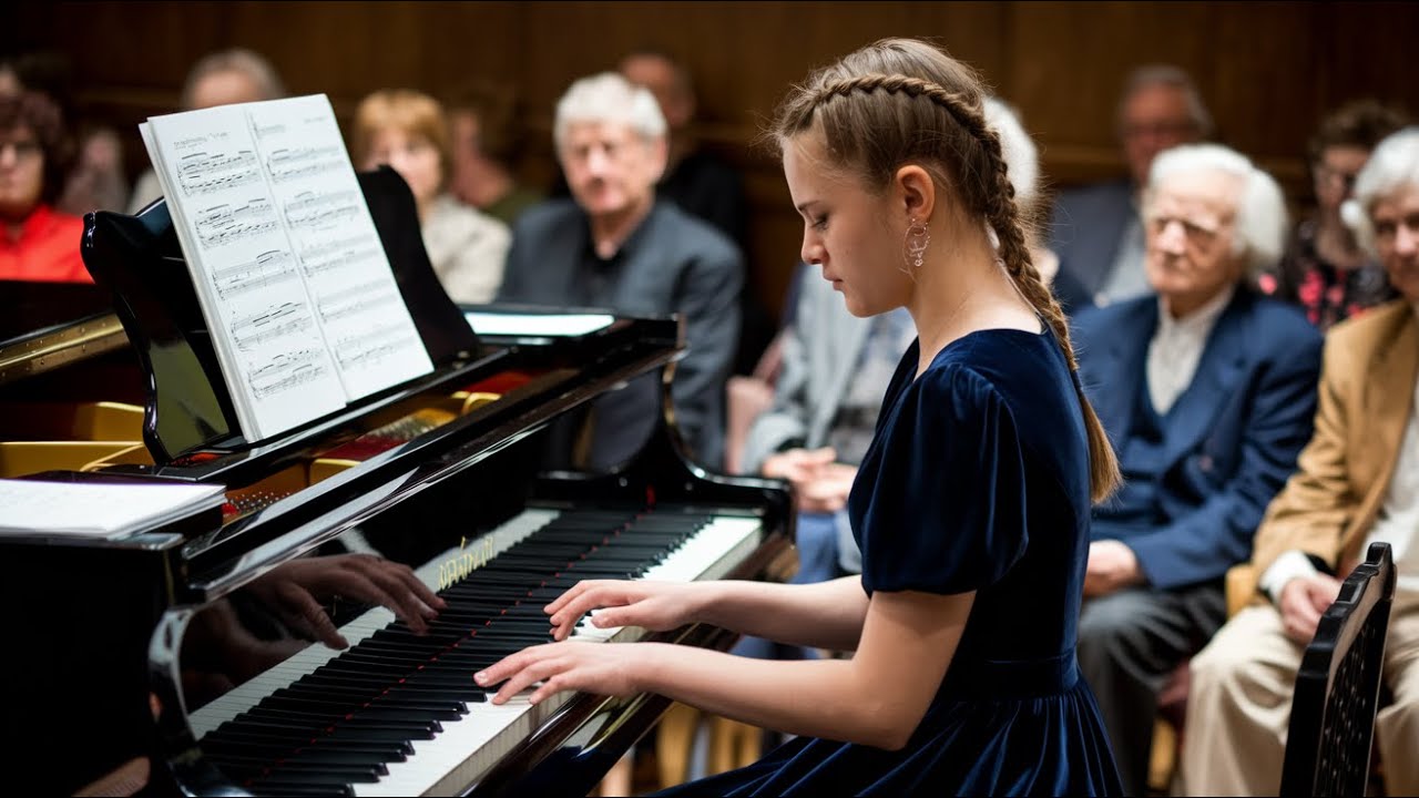 Teachers Force a Modest Woman to Play a Difficult Piano Piece, Unaware She's a Piano Virtuoso