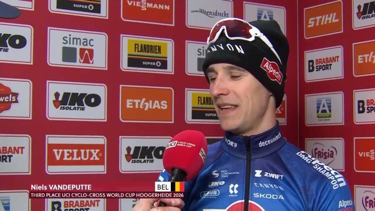 Cyclo-cross - UCI World Cup Hoogerheide 2026 - Niels Vandeputte interview