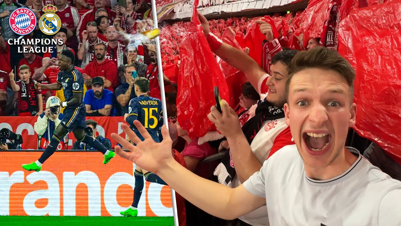 THE MOMENT VINI JR STUNS BAYERN in CHAMPIONS LEAGUE