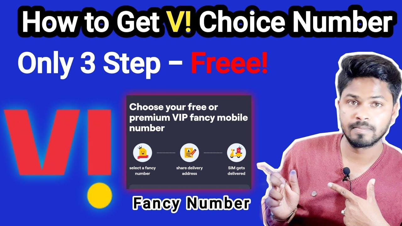 Vi Fancy Number Book | How to get Vi Choice Number online