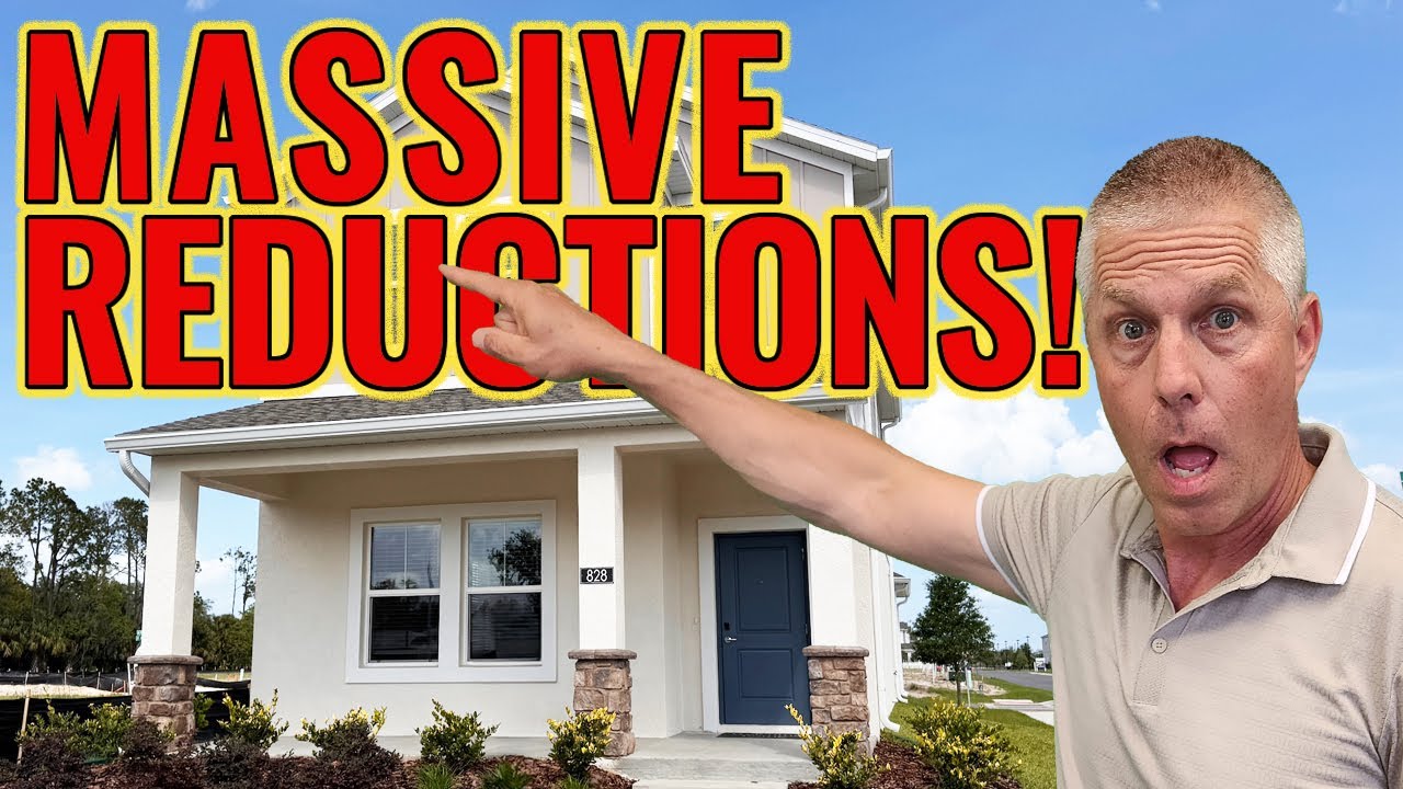 Внутри САМЫХ ДОСТУПНЫХ новых домов недалеко от Орландо!