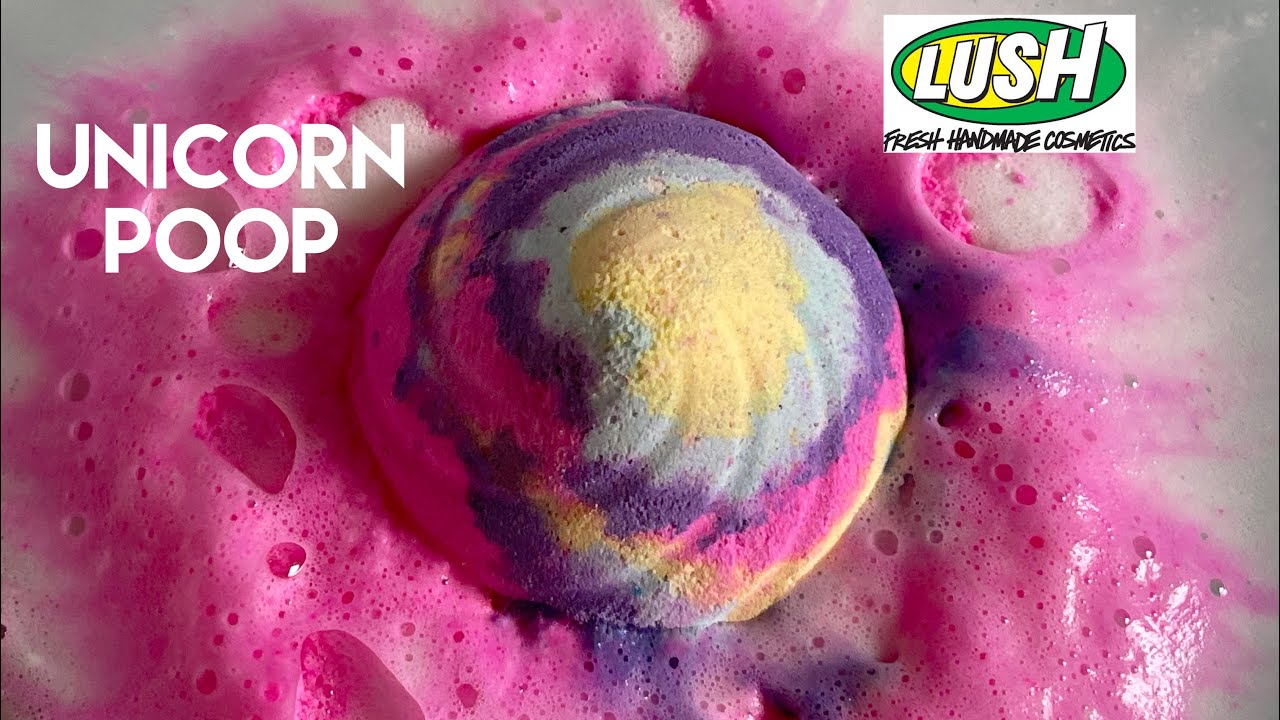 Lush New ‘Unicorn Poop’ 2022 bath bomb Demo