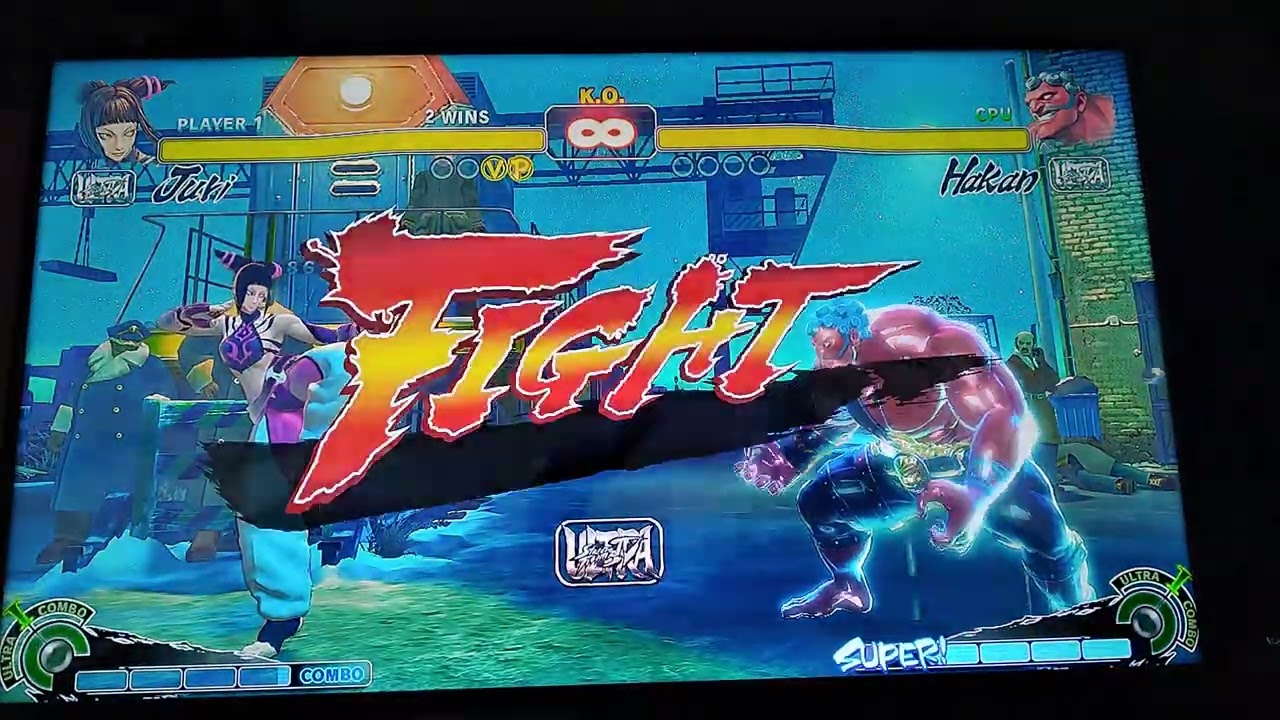 Juri vs Hakan Ultra Street Fighter 4 in Xbox One 