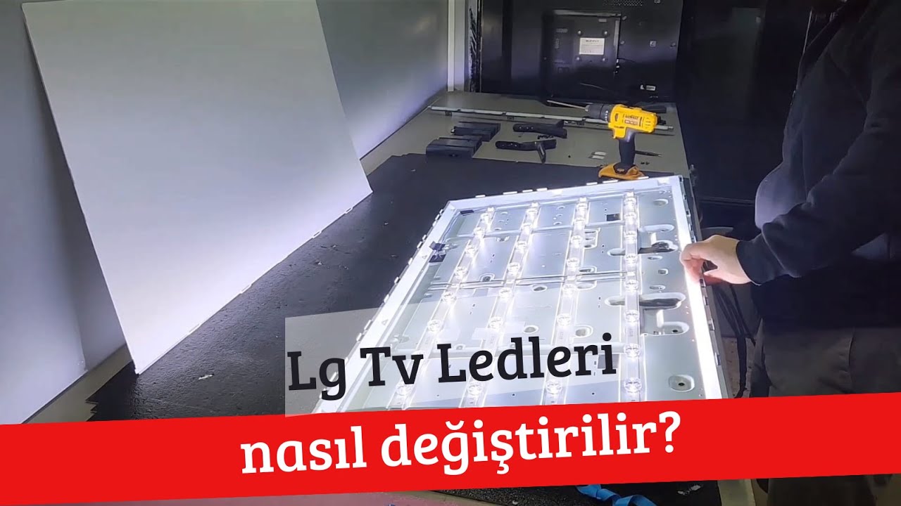 42LB620V, 42LB580N 42LB652V, 42LF650V 42LF580V, 42LB582V, 42LB580V, 42LF580N LED BAR DEĞİŞİMİ