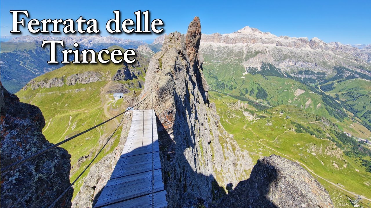 Ferrata delle Trincee - Cresta Padon - Dolomiti