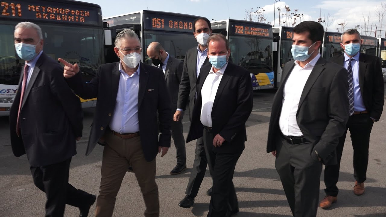 Νέα λεωφορεία εντάσσονται στις αστικές συγκοινωνίες της Αττικής