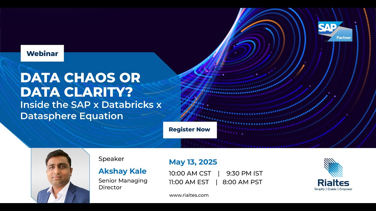 BDC in SAP, Databricks, and Datasphere: See the Integration. Experience the Insights.
