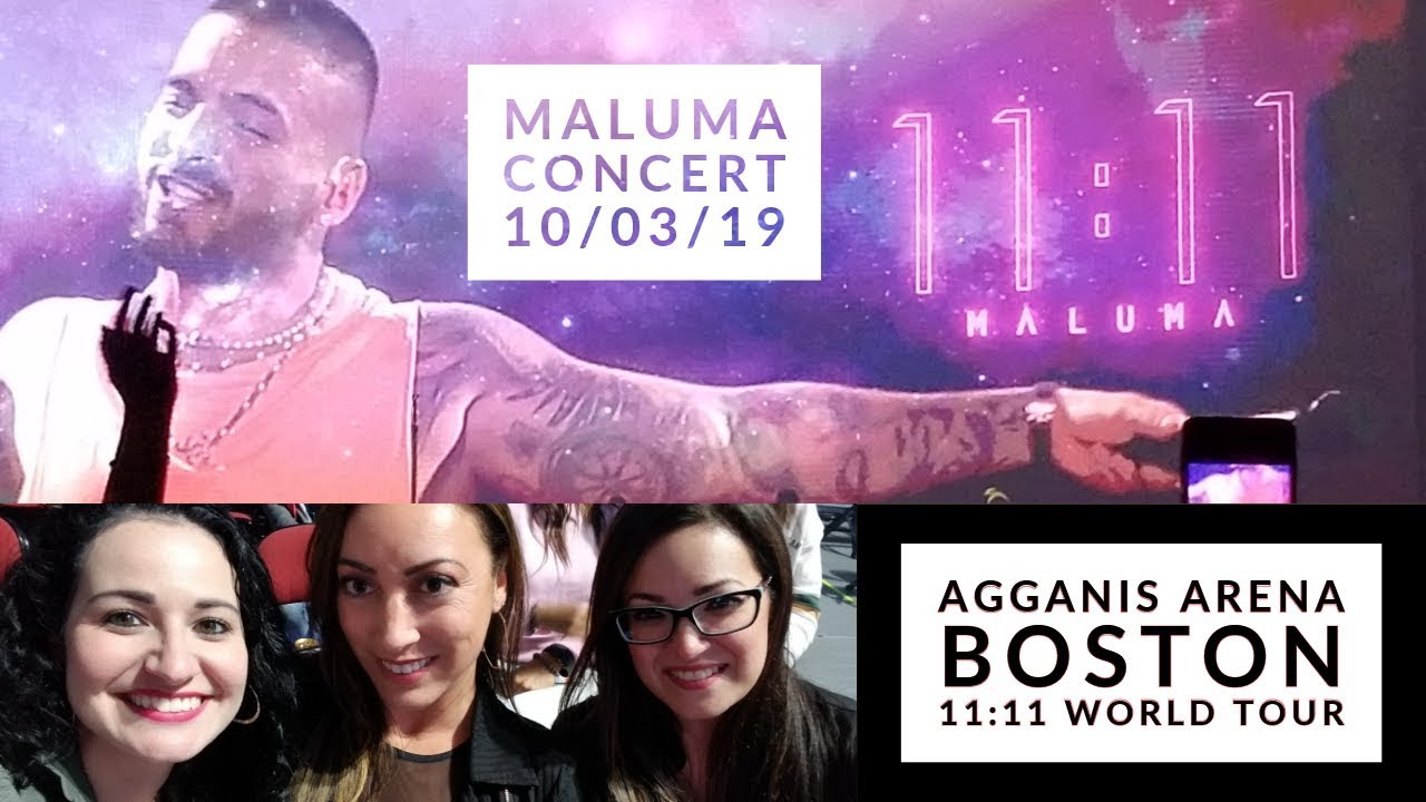 MALUMA | Agganis Arena Boston | 11:11 World Tour | October 2019 | The_Real_Gisele