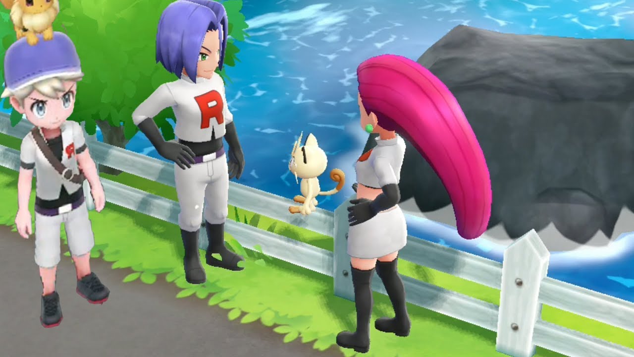 How to join Team Rocket in Pokemon Let's Go Pikachu & Eevee