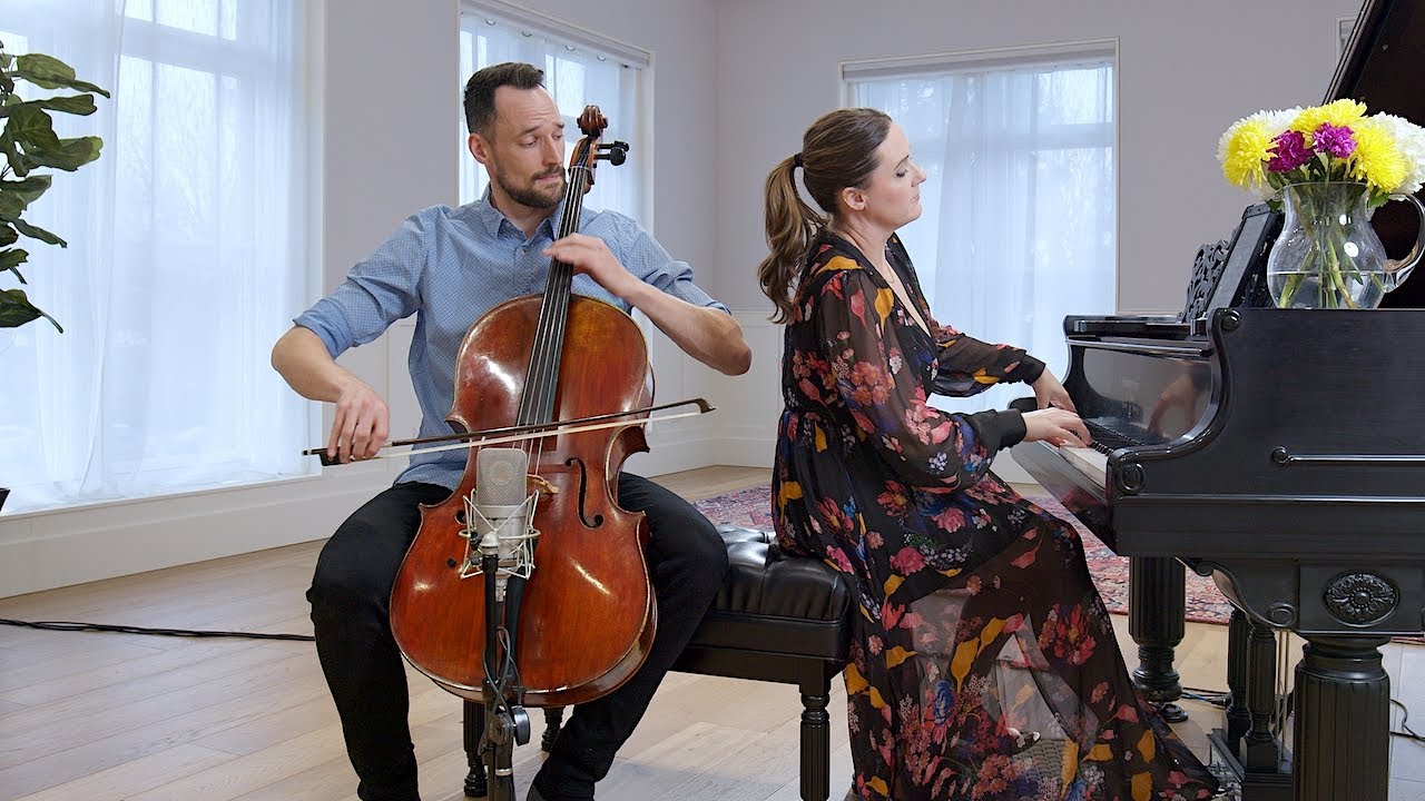 Flowers - Miley Cyrus (Cello & Piano Cover) - Brooklyn Duo