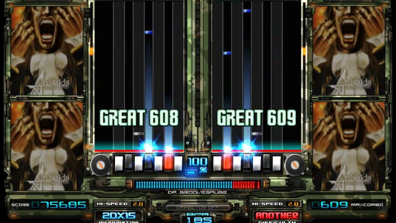 Beatmania IIDX - Anisakis-somatic mutation type "Forza"- DPA