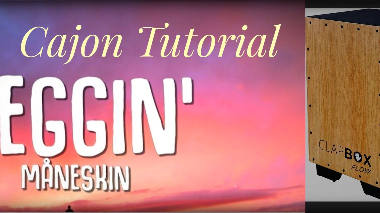 🥁BEGGIN - Cajon Tutorial - Easy Learning
