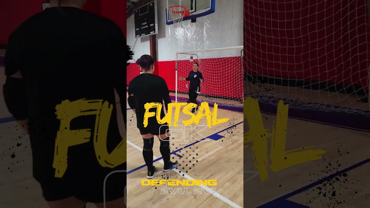 Mastering 2vU Situations: Futsal Goalkeeper Tactical Training