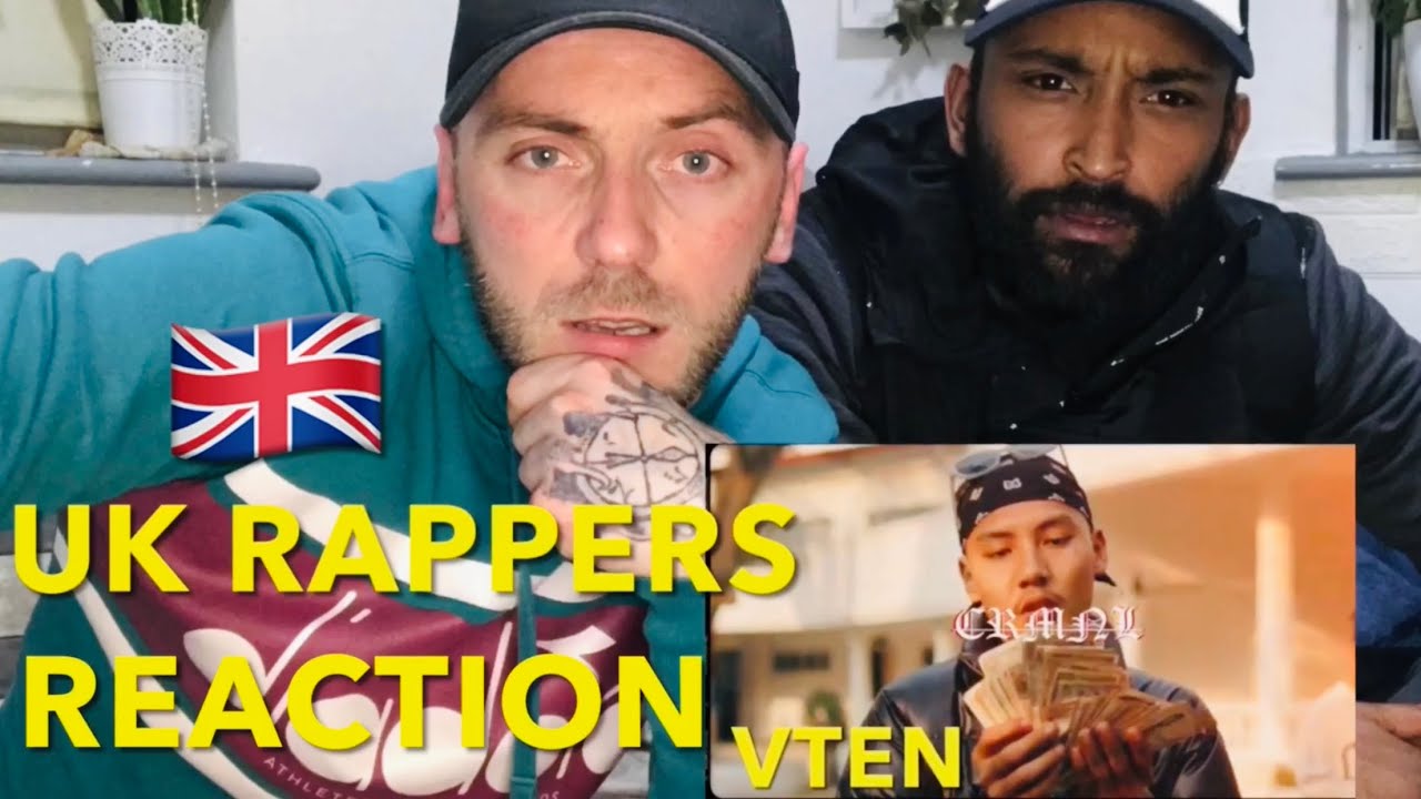 🇬🇧UK RAPPERS  First Time Reacting To VTEN - CRMNL ( Official Music Video )