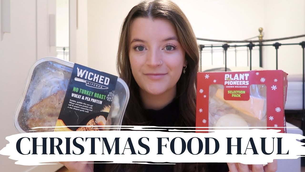 WHAT AM I EATING THIS CHRISTMAS? // Christmas Food Haul