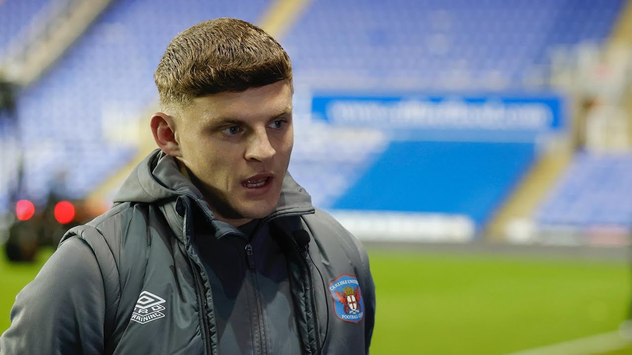 Regan Linney speaks after his hat-trick provided late drama in Reading