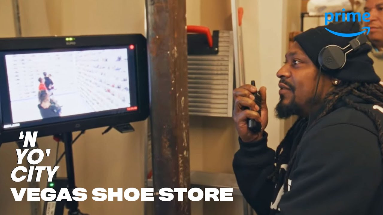 Marshawn and George's Vegas Shoe Store Takeover | N Yo City | Prime Video