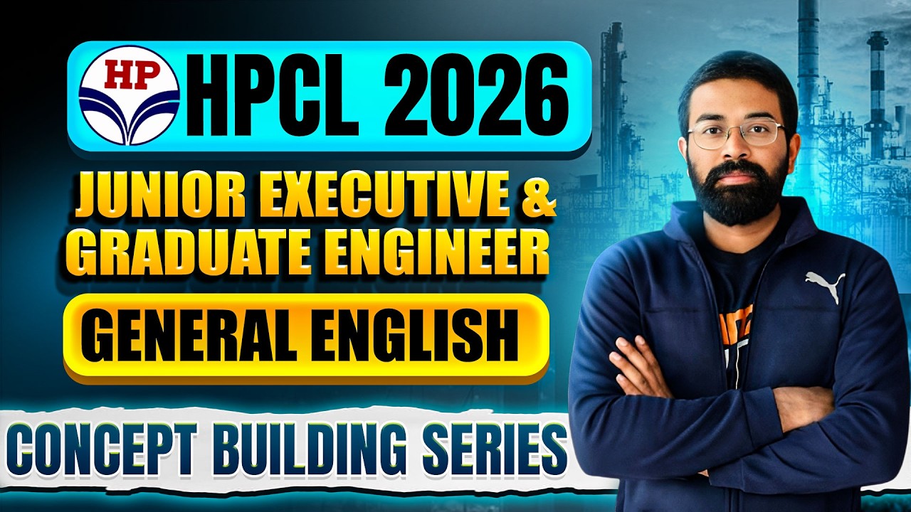 HPCL 2026 Junior Executive & Graduate Engineer  | General English PYQs Discussion | EE /ME /CE !!