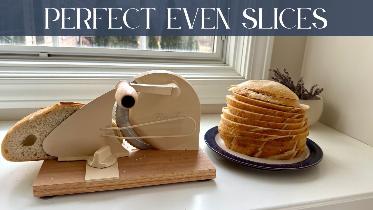 Manual Bread Slicer for Sourdough Test
