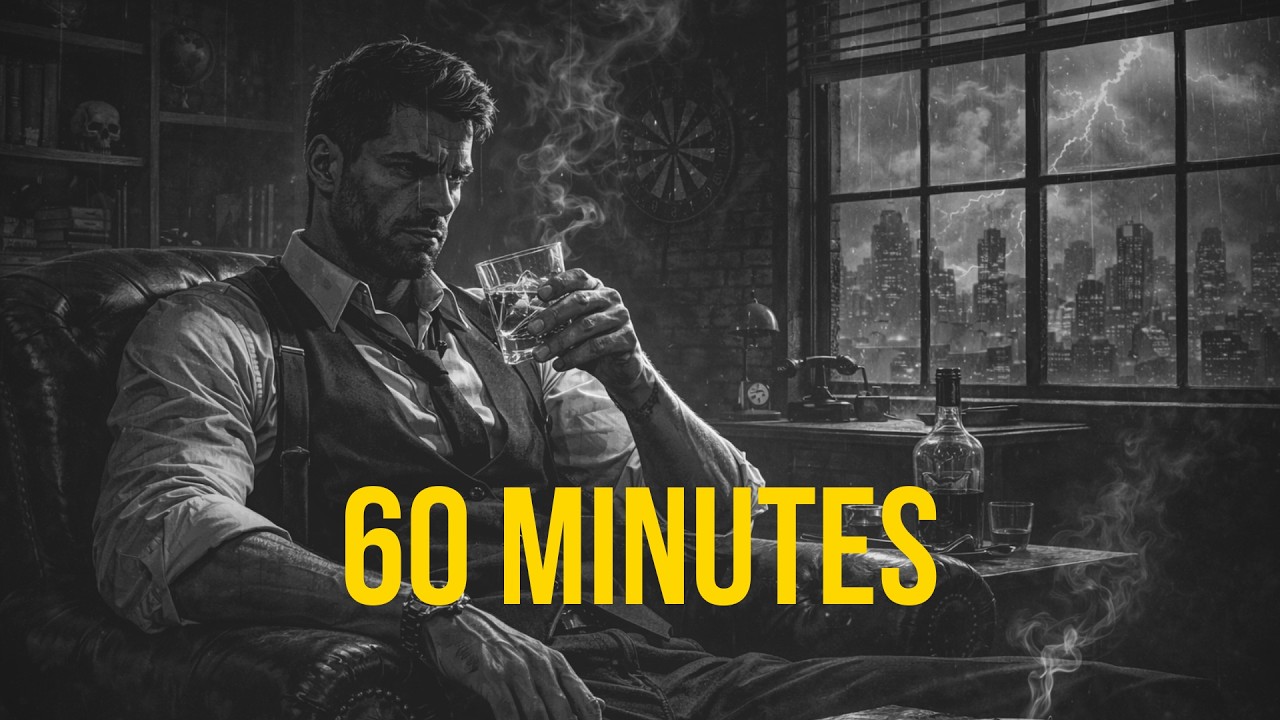 60 Minutes for Men Who Walk Alone | Dark Blues for Gentlemen