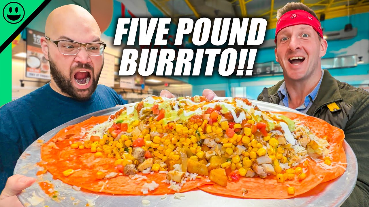 Texas Burrito Challenge!! Austin&rsquo;s Wildest Tex-Mex!!