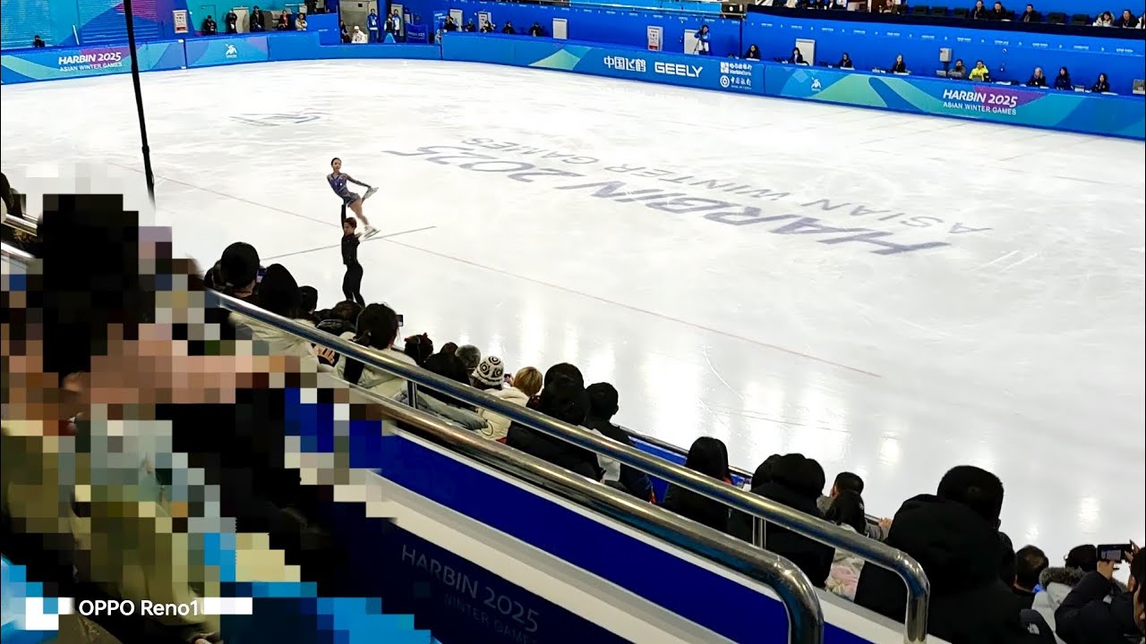長岡 柚奈 ＆ 森口 澄士 Yuna NAGAOKA ＆ Sumitada MORIGUCHI (The 9th Asian Winter Games Harbin 2025) FS fancam